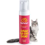 Metapet Kedi Tüy Dökülmesi Karşıtı Kuru Köpük Şampuan, Doğal E Vitamini Sağlığı, Önleyici Bakımı Için, 200 ml
