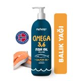 Metapet Köpekler için Balık Yağı, Premium Norveç Somonu Yağı, Omega 3 ve 6, Yüksek EPA-DHA