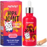Metapet Köpekler İçin Eklem Sağlığı Destekleyici Glukozamin Damlası 50 ml | MSM, kondroitin, kolajen, hyaluronik asit ve Boswellia içeren çok bileşenli formül