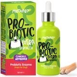 Metapet Köpekler İçin Probiyotik ve Sindirim Enzimi Damla 50 ml | 4 farklı suş, 1,3 × 10^8 CFU/ml yoğunluk ve çoklu enzim kompleksi