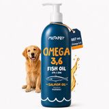Metapet Köpekler İçin Somon Balık Yağı – Omega 3-6, EPA & DHA 200 ml | Norveç menşeli, deri-tüy bakımı ve eklem hareketliliği desteği