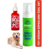 Metapet Tüy Döken Köpeklere Özel Set Multivitamin Damla ve Kuru Şampuanı