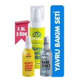 Metapet Yavru Kedi Bakım Ürünleri Seti, Eğitim Spreyi, Nano Series Hijyen Spreyi Ve Kuru Şampuan