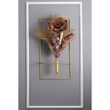 MetaQuartz Aksesuar 3'lü Kristal Set - Modern Duvar Saati Beyaz 50 x 75
