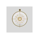 MetaQuartz Aksesuar Kadranlı Rakamlı Gold Laclock Dekoratif Metal (mobilya) Duvar Saati ALTIN 90 x 50