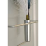 MetaQuartz Aksesuar Masif Romera Classic Exclusive, (Çiçeklik ve Çiçekler Ayrı Satılır) Metal Duvar Saati 3lüSiyah 50 x 76