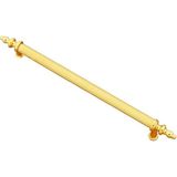 Metax 5'li Metax Kumru Altın 224 mm Gold Çekmece Dolap Mobilya Kulpu