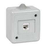 Mete 40501605 Nemli Yerler için Cat 5 RJ46 Data Prizi
