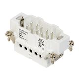 Mete Enerji 29021 10x16A 100P+E 400V Alüminyum Gövdeli Vida Bağlantılı Fiş Çekirdeği