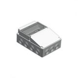 Mete Enerji 40203505 IP66 210x290 mm 10 Modül Gri Boş Kombinasyon Kutusu