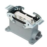 Mete Enerji 403036S 16x16A 16P+E 400V IP65 Alüminyum Gövdeli Metal Mandallı Duvar Prizi