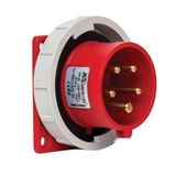 Mete Enerji 406211V 5x16A 3P+N+E 6h/50-60Hz 380-415 Watt IP67 75x75 Cee Norm Vida Bağlantılı Düz Makine Fişi
