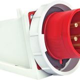 Mete Enerji 406307V 5x16A 3P+N+E 6h/50-60Hz 380-415 Watt IP67 Cee Norm Vida Bağlantılı Eğik Gövdeli Duvar Fişi