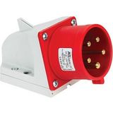 Mete Enerji 406314V 5x32A Ip44 Eğik Gövdeli Vidalı Bağlantı Duvar Fişi