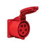 Mete Enerji 406522V 5x32A Ip44 Düz Vidalı Bağlantı Makine Prizi