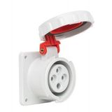 Mete Enerji T13739V 4x32A 3P+E 6h/50-60Hz 380-415V IP67 Cee Norm Vida Bağlantılı Düz Makine Prizi