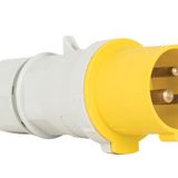 Mete Enerji T2125 3x16A 2P+E 4h 110 Watt IP44 Cee Norm Vida Bağlantılı Düz Fiş
