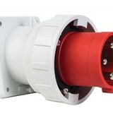 Mete Enerji T27411 4x63A 3P+E 6h/50-60Hz 380-415 Watt IP67 Cee Norm Pilot Kontaklı Eğik Makine Fişi