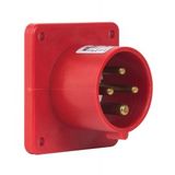 Mete Enerji T28112 4x16A 3P+E 6h/50-60Hz 380-415V IP44 Cee Norm Düz Makine Fişi