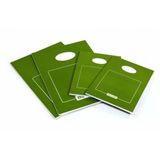 Meteksan A4 Bloknot Karton Kapak Çizgisiz 50 Yaprak (12 Li Paket)