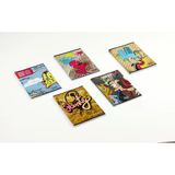 Meteksan A5 (Dikişli) Formalı Defter Karton Kapak Kareli 120 Yaprak 120/4 (12 Li Paket)