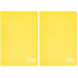 Meteksan Colors A4 60 Yaprak Kareli Defter, Sarı (2 paketi)