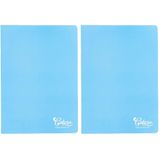 Meteksan Colors A5 60 Yaprak Çizgili Defter, Mavi (2 paketi)