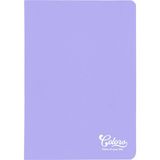 Meteksan Colors A5 Karton Kapaklı Dolmakalem Uyumlu Çizgili 40 Yaprak Mor Defter