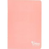 Meteksan Colors A5 Karton Kapaklı Dolmakalem Uyumlu Çizgili 40 Yaprak Pembe Defter