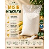 Meteksan Mısır Nişastası 25 kg Saf Katkısız Gıda Tipi Kıvam Artırıcı