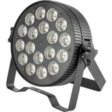 Meteor Müzik Flash Slım LED Par Spot 18X12W Rgbwauv 6in1 Tiyatro, Sahne Show Spotu - 2242005252437