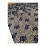 METERİAL Çiçek Motifli Pano Dantel Kumaş - Abiye, Elbise ve Gelinlik İçin Lüks Güpür Kumaşı (150x135 cm)
