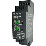 Metess Mtd-M Multizaman Rölesi 1 Sn - 100 Saat Zaman Ayarı 5A 250V AC Kullanım İçin