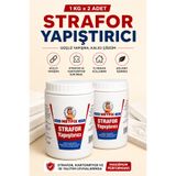 METFİX 2 Adet Strafor Yapıştırıcısı 1 KG Su Bazlı Güçlü Tavan Kaplama Yapıştırıcı