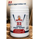 METFİX Şeffaf D3 İskelet Ahşap Tutkalı (1 KG) Mobilya Mdf Sunta Güçlü Hobi Tamir Kuvvetli Yapıştırıcı
