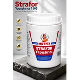 METFİX Strafor Yapıştırıcısı (1 KG) Su Bazlı Güçlü Tavan Kaplama Yapıştırıcısı