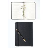 Metin Dereli Termo Deri Sert Kapaklı Tarihsiz Defter, Siyah Planner 192 Sayfa