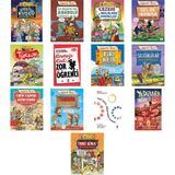 Metin Özdamarlar Ali Kuşçu & Sönmeyen Bilim Güneşi +12 Adet Kitap Set - Hayır