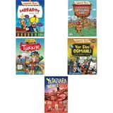 Metin Özdamarlar Barbaros Denizler Fatihi +4 Adet Kitap Set - Hayır