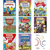 Metin Özdamarlar Barbaros Denizler Fatihi +8 Adet Kitap Set - Hayır
