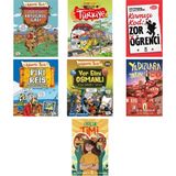 Metin Özdamarlar Gizli Kurucu Ertuğrul Gazi +6 Adet Kitap Set - Hayır