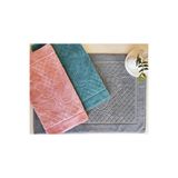 metin tekstil 3'lü %100 Pamuk 50x80 Ayak Havlusu Seti
