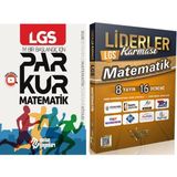 Metin Yayınları Metin 8. Sınıf Lgs Parkur Matematik ve Liderler Matematik Denemeleri 8 Yayın 16 Deneme Seti 2 Kitap