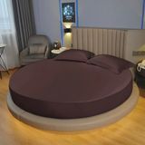 Metinev %100 Pamuk Saten 6 Parça Renk ve Ölçü Seçenekli Nevresim Takımı - Kahverengi - 220 x 240 cm