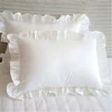 Metinev %100 Pamuk Saten Yastık Kılıfı – 2’li Set - Beyaz