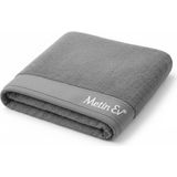 Metinev Büyük El Havlusu, Spor Havlusu, Çocuk Havlusu - Gri - 40 x 60 cm