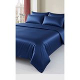 Metinev Comfort Pamuk Saten Nevresim Takımı - Lacivert - 220 x 240 cm