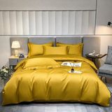 Metinev Comfort Pamuk Saten Nevresim Takımı - Sarı - 220 x 240 cm