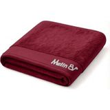 Metinev Küçük Banyo Havlusu, Saç Havlusu, Kuaför Havlusu 50 x 90 cm - Bordo