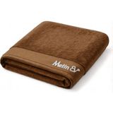 Metinev Küçük Banyo Havlusu, Saç Havlusu, Kuaför Havlusu 50 x 90 cm - Kahverengi